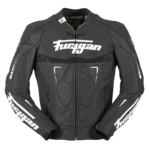 Custom Black And White Racing Motorcycle Jacket