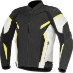 Custom Black and Yellow Motorcycle Bike Leather Jacket