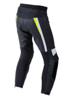 Custom Black And Yellow Motorcycle Leather Pant - Image 2