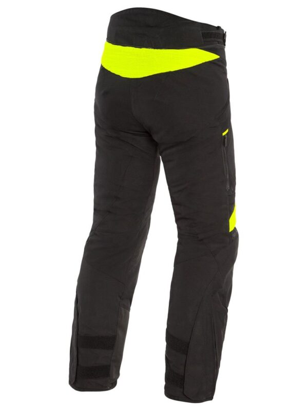 Custom Black And Yellow Motorcycle Pant - Image 2