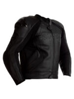 custom Black leather motorcycle Leather jacket