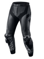 Custom Black Leather Motorcycle Pants