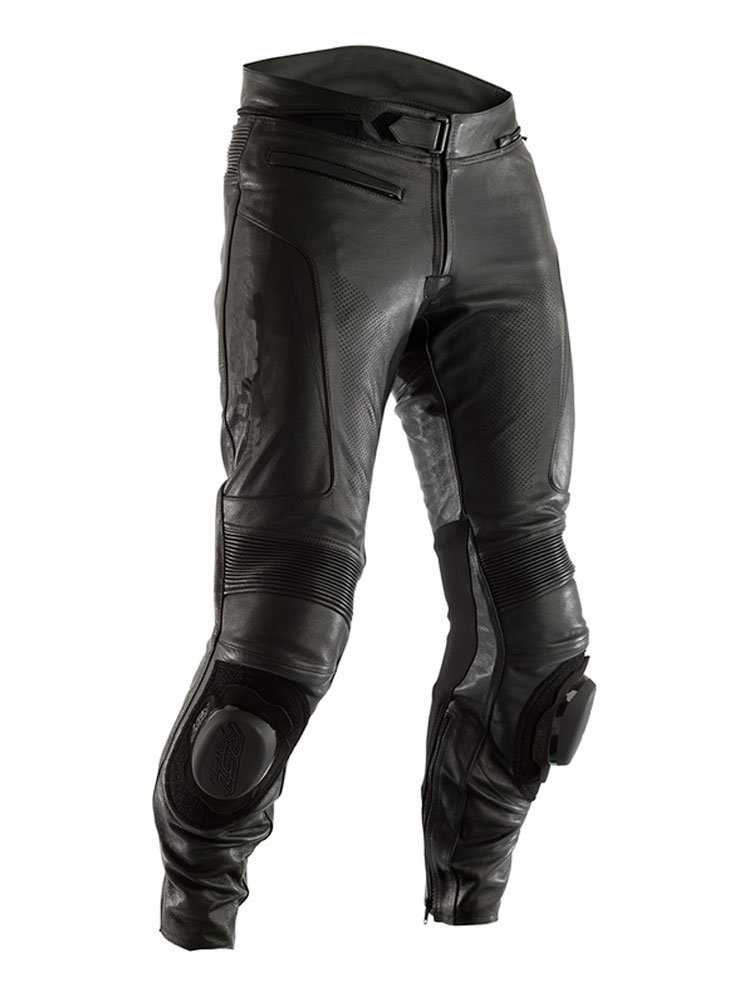 custom-black-motorcycle-riding-pants.jpg Custom Black Motorcycle Riding Pants - Image 1