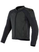 Custom Black White Motorcycle Racing Jacket