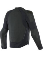 Custom Black White Motorcycle Racing Jacket - Image 2