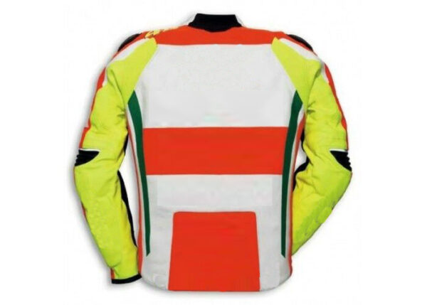 Custom Ducati Tim Motorbike Racing Leather Jacket Ce Approved - Image 2