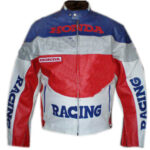 Custom HONDA Motorbike Racing Leather Jacket
