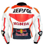Custom HONDA Repsol Motorbike Leather Jacket - Image 2