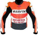 Custom HONDA Repsol Motorbike Leather Jacket