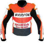 Custom HONDA Repsol Motorbike Leather Jacket