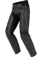Custom Jet Black Safety Motorcycle Pant