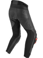 Custom Man Black Motorcycle Racing Pant With Red Pads - Image 2