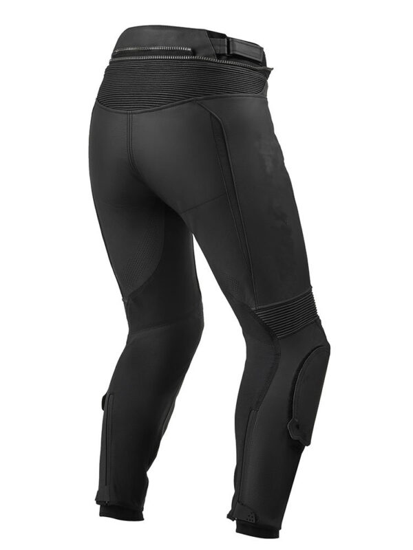 Custom Man Black Safety Motorcycle Pant - Image 2