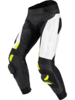 Custom Man White And Black Safety Motorcycle Pant