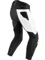 Custom Man White And Black Safety Motorcycle Pant - Image 2