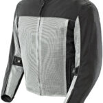 Custom Motorcycle Black And Grey Jacket