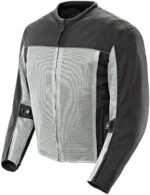 Custom Motorcycle Black And Grey Jacket