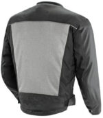 Custom Motorcycle Black And Grey Jacket - Image 2