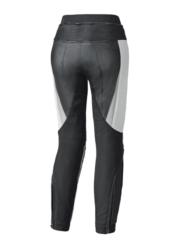 Custom Motorcycle Black And White Safety Pants - Image 2