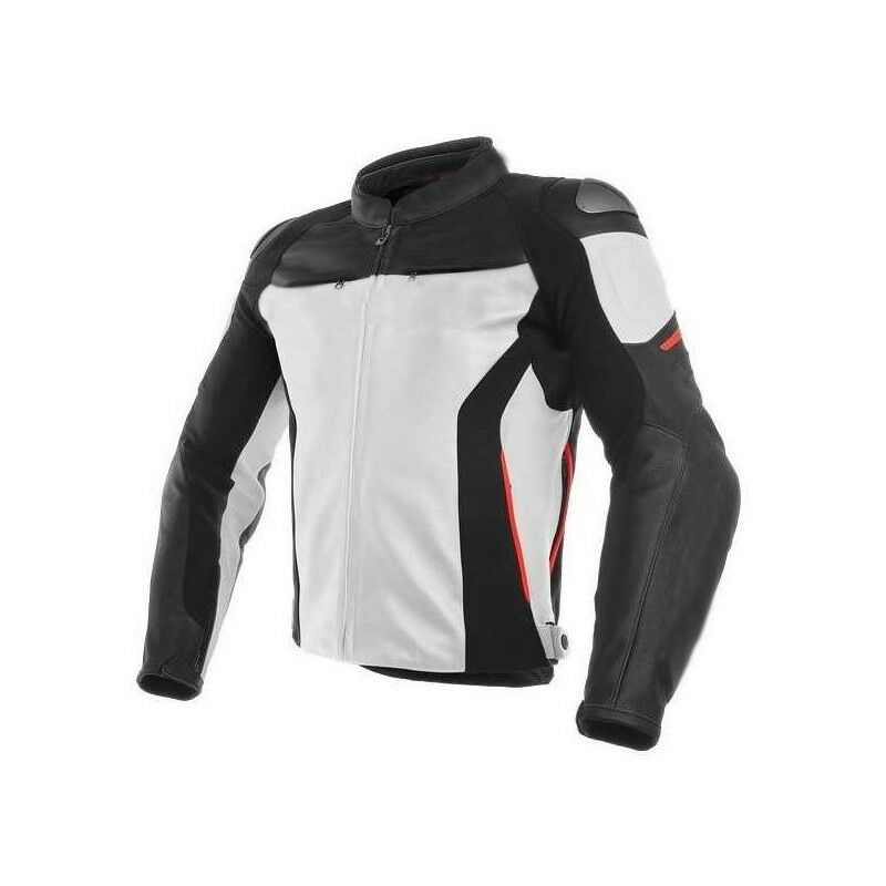 custom-motorcycle-black-red-and-white-jacket.jpg Custom Motorcycle Black Red And White Jacket - Image 1