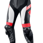 Custom Pink Black And Grey Motorcycle Racing Pants