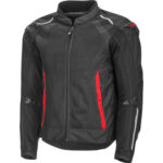 Custom Red And Black Racing Leather Jacket
