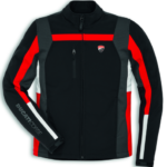 Ducati Black And Red Motorcycle Racing Leather Jacket