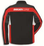 Ducati Black And Red Motorcycle Racing Leather Jacket - Image 2