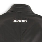 Ducati Black And White Motorcycle Jacket - Image 3