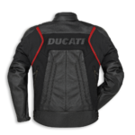 Ducati Black Motorbike Racing Leather Jacket Ce Approved - Image 2