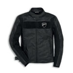Ducati Black Motorcycle Safety Pads Jacket