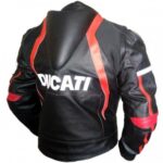 Ducati Corse 14 Black Leather Jacket - Image 3