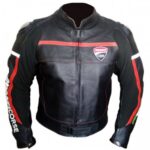 Ducati Corse 14 Black Leather Jacket