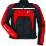 Ducati Corse Black And Red Motorcycle Jacket