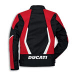 Ducati Red Black Motorcycle Jacket - Image 2