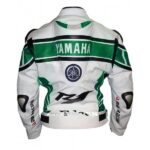 Yamaha Racing Motorcycle Moto GP Speed Hump Leather Jacket - Image 2