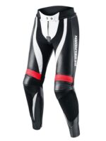 Two piece Motorcycle leather Black & White suit - Image 4