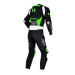 Green Kawasaki Ninja zx-10r Motorcycle Racing Leather Suit - Image 2