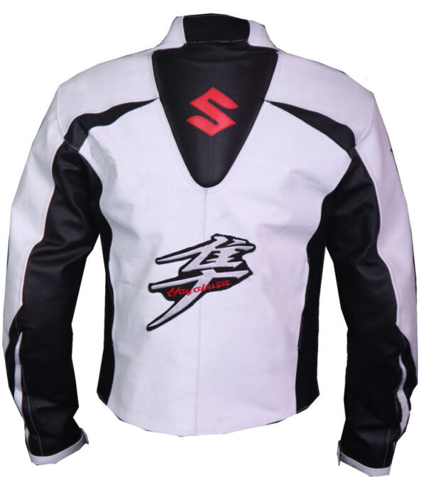 GSXR Suzuki Hayabusa Motorbike Leather Jacket - Image 2