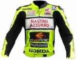 Honda Black And Green Motorcycle Racing jacket