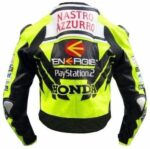 Honda Black And Green Motorcycle Racing jacket - Image 2
