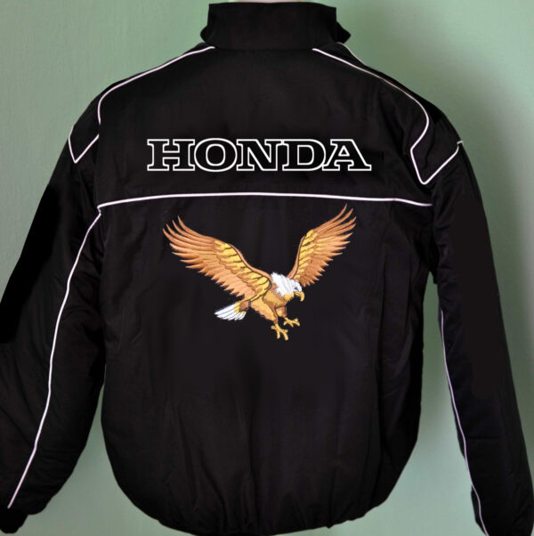 Honda Black And White Wind Breaker Jacket - Image 2