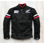 HONDA Black motorcycle racing jacket