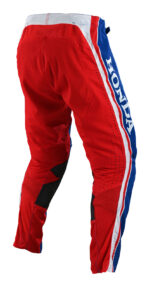 Honda Blue And Red Motorcycle Racing Leather Pant - Image 2