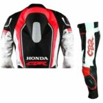 Honda cbr Motorcycle Leather Racing Suit Motorbike Riding suit Motogp - Image 2