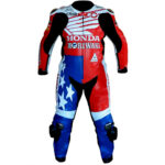 HONDA Motorbike Leather Suit