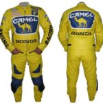 HONDA Motorbike Racing Leather Suit