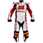 HONDA Motorbike Sport Leather Suit