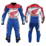 HONDA Motorcycle Racing Leather Suit