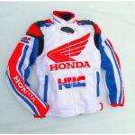HONDA Red And Blue Bikes Jackets